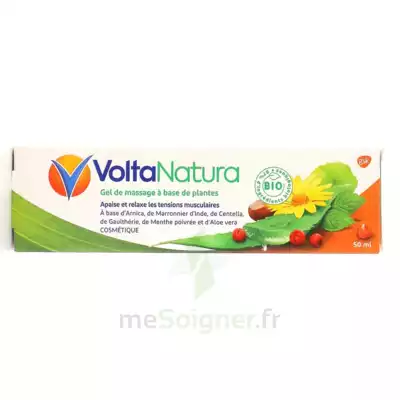 Voltanatura Gel De Massage Plantes Bio T/50ml à Villecresnes