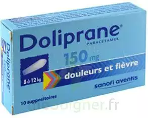 Doliprane 150 Mg Suppositoires 2plq/5 (10) à Villecresnes