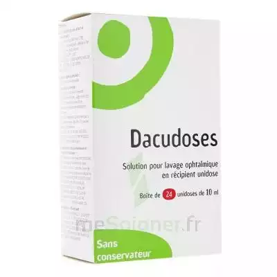 Dacudoses Solution Pour Lavement Ophtalmologique 24unid/10ml à Villecresnes
