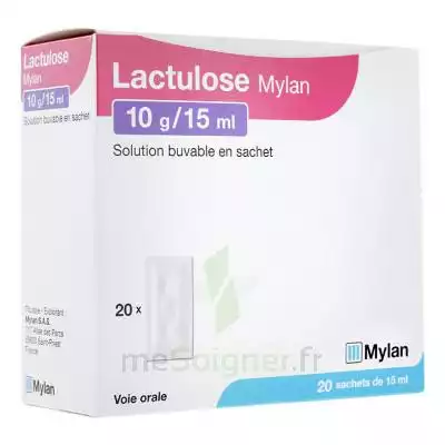 Lactulose Mylan Pharma 10 G, Solution Buvable En Sachet-dose à Villecresnes